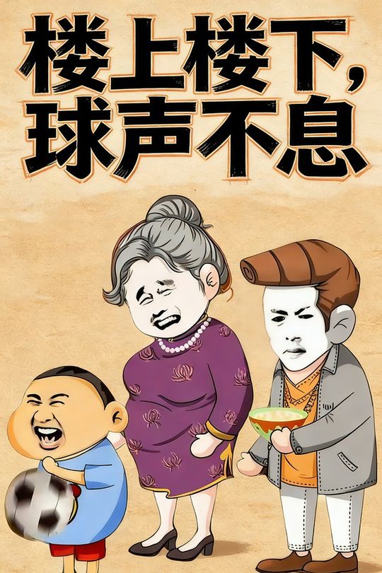 楼上楼下，球声不息封面