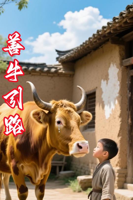 善牛引路封面