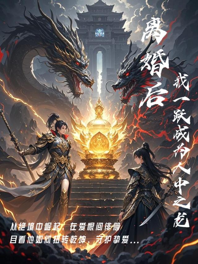 离婚后我一跃成为人中之龙封面