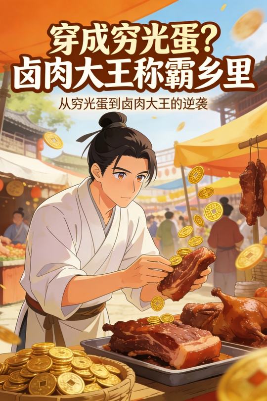 穿成穷光蛋?卤肉大王称霸乡里封面