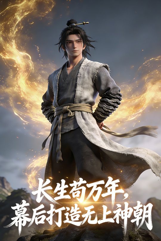 长生苟万年,幕后打造无上神朝封面