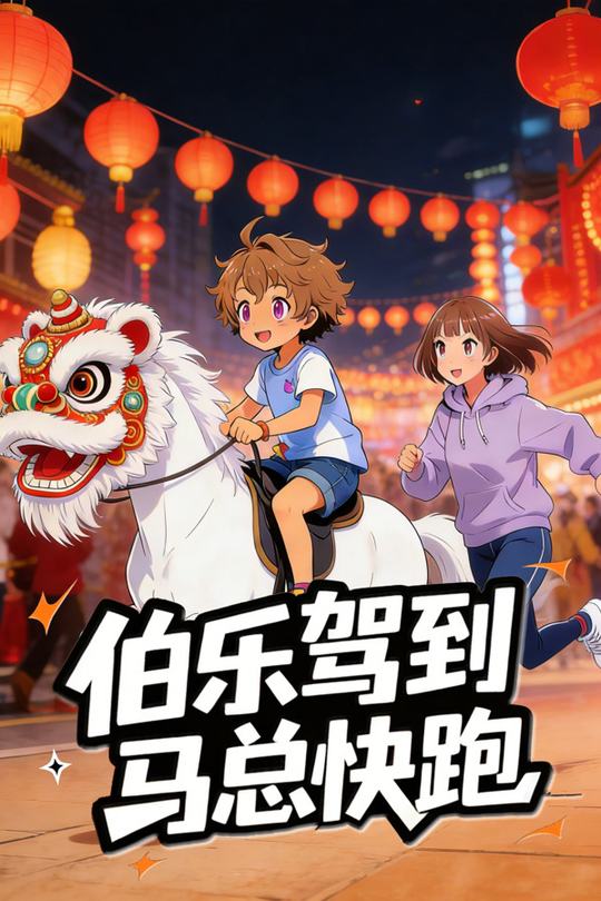 伯乐驾到,马总快跑封面