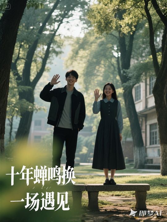 十年蝉鸣换一场遇见封面