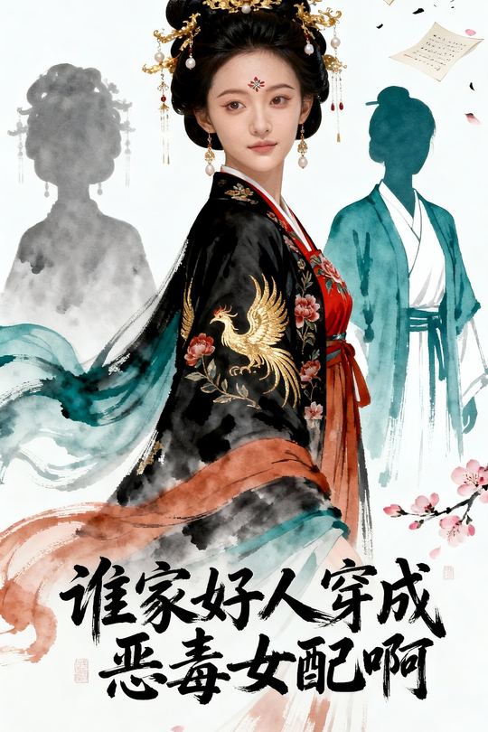 谁家好人穿成恶毒女配啊封面