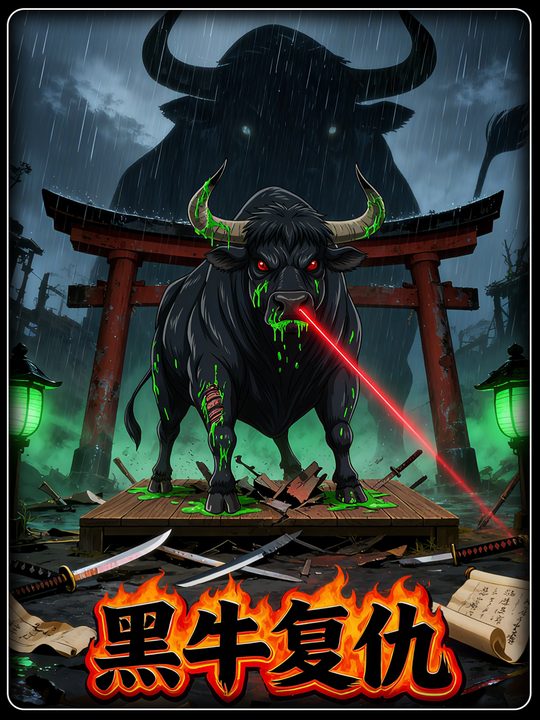 黑牛复仇封面