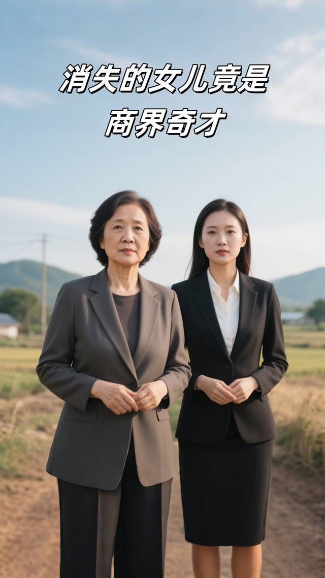 消失的女儿竟是商界奇才封面