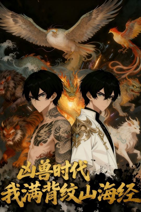 凶兽时代,我满背纹山海经封面