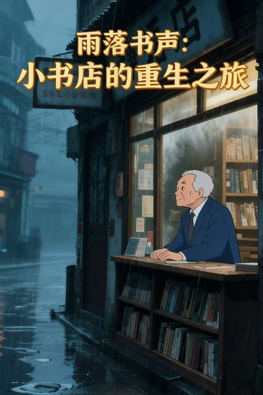 雨落书声:小书店的重生之旅封面