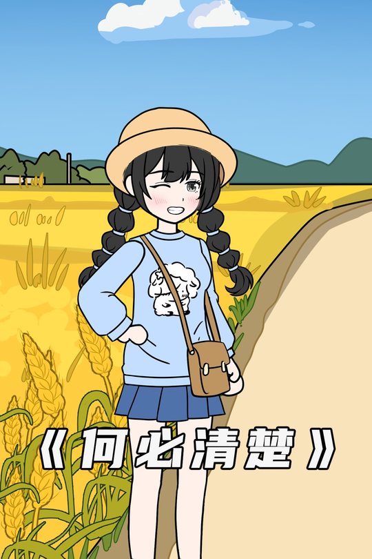 何必清楚封面