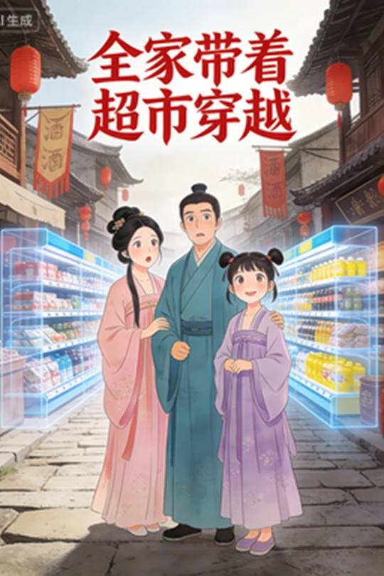 全家带着超市穿越封面