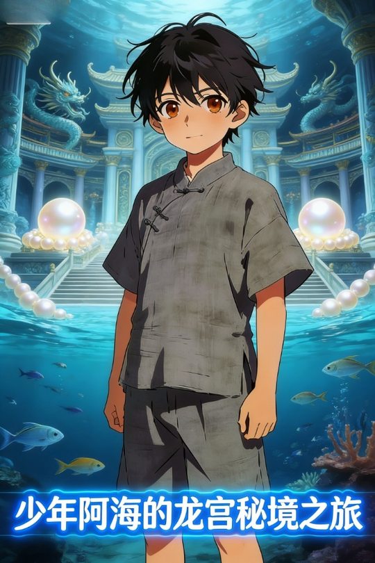 少年阿海的龙宫秘境之旅封面