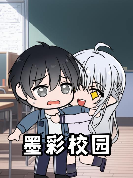 墨彩校园封面