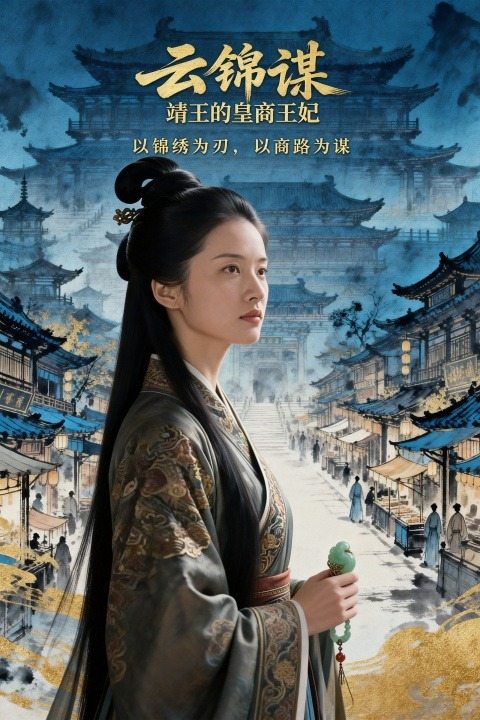云锦谋:靖王的皇商王妃封面