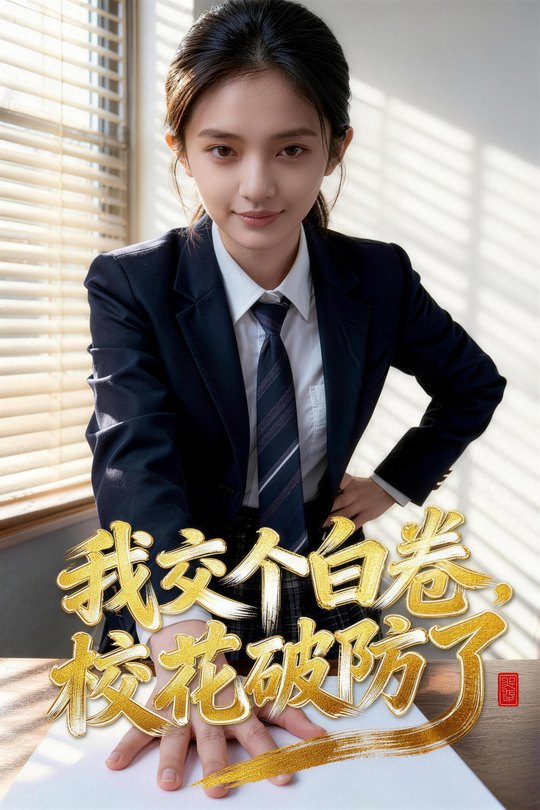 我交个白卷,校花破防了封面