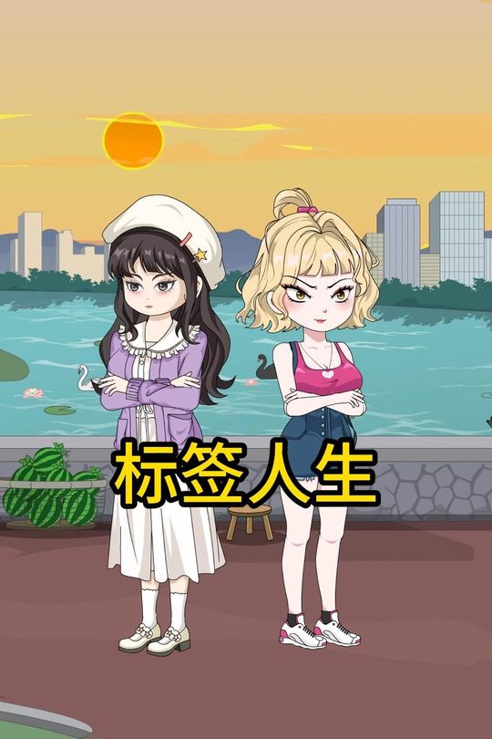 标签人生封面
