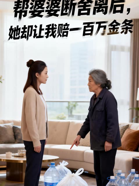 帮婆婆断舍离后,她却让我赔一百万金条封面
