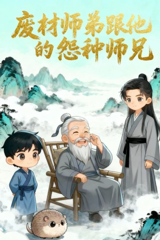 废材师弟跟他的怨种师兄封面