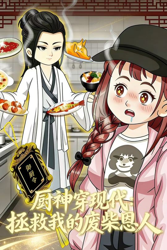 厨神穿现代拯救我的废柴恩人封面