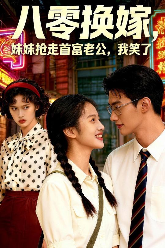 八零换嫁,妹妹抢走首富老公,我笑了封面