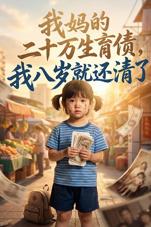 我妈的二十万生育债,我八岁就还清了封面