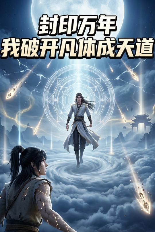 封印万年,我破开凡体成天道封面