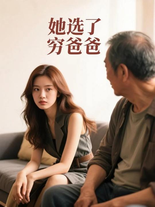 她选了穷爸爸封面
