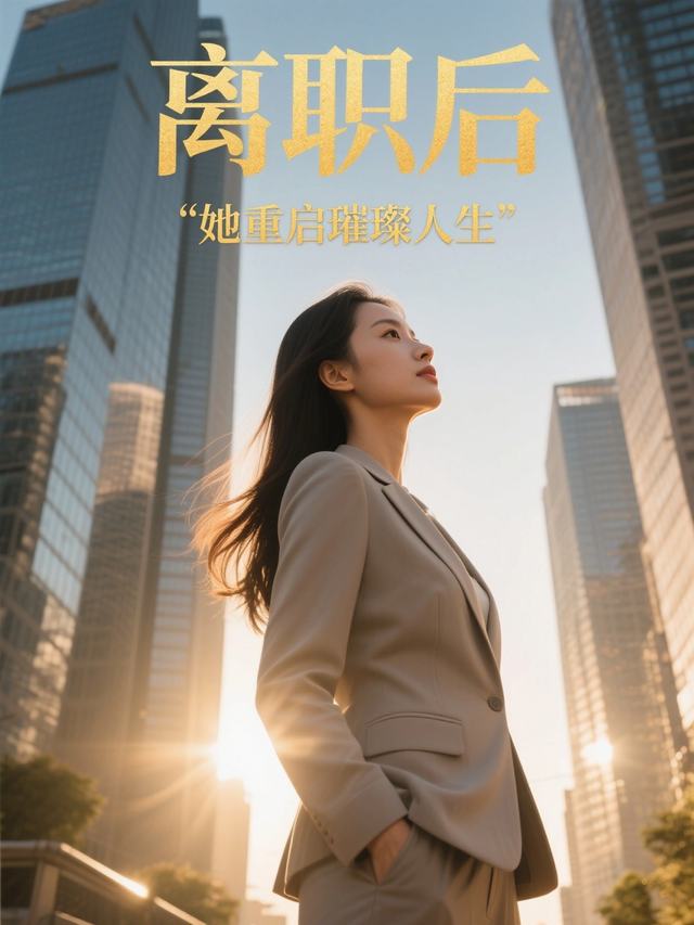 离职后她重启璀璨人生封面