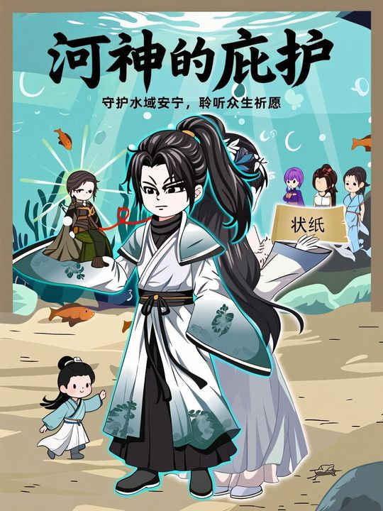 河神的庇护封面