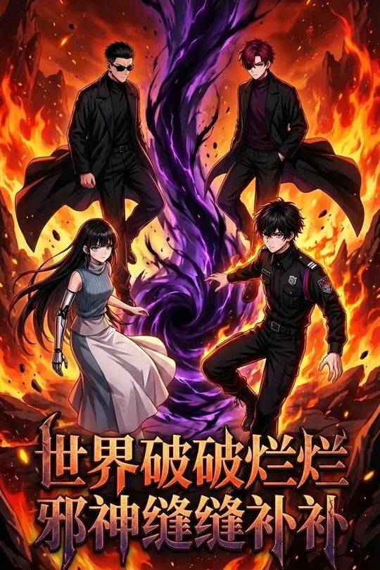 世界破破烂烂,邪神缝缝补补封面