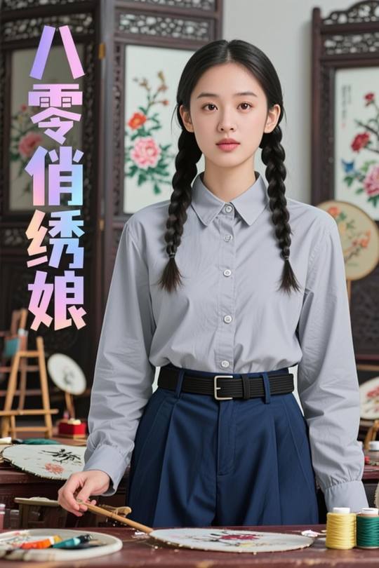 八零俏绣娘封面
