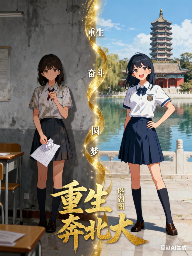 重生奔北大封面