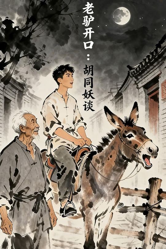 老驴开口:胡同妖谈封面