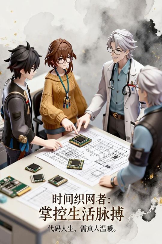 时间织网者:掌控生活脉搏封面