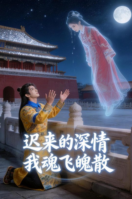 迟来的深情,我魂飞魄散封面