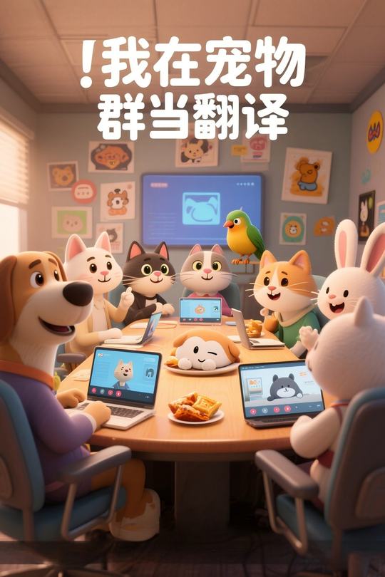 我在宠物群当翻译封面