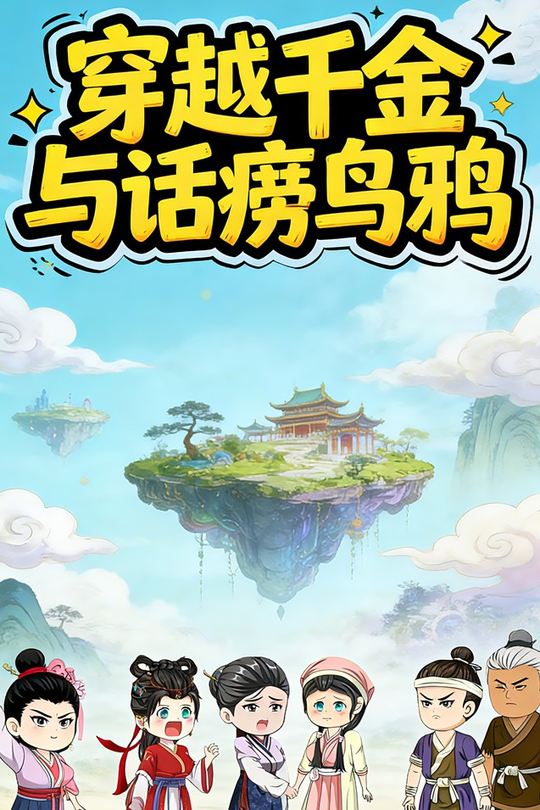 穿越千金与话痨乌鸦封面