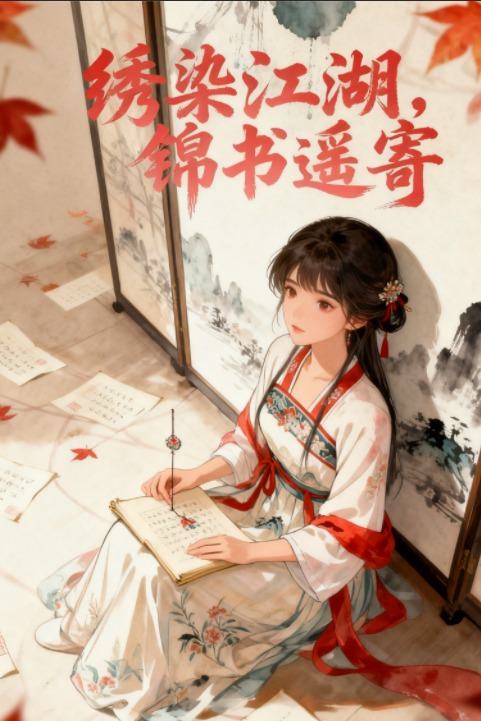 绣染江湖,锦书遥寄封面