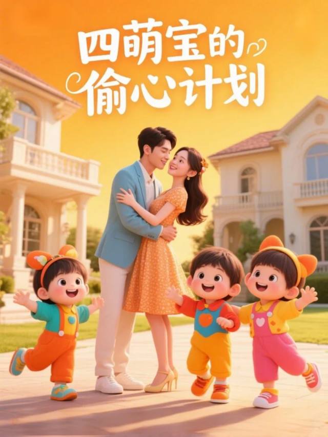 四萌宝的偷心计划封面