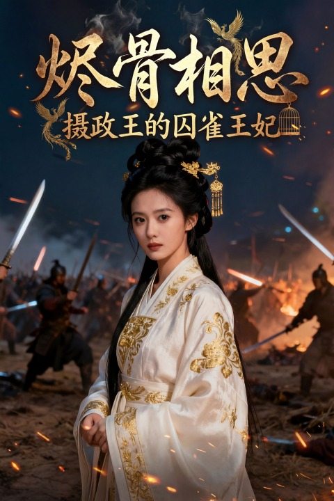 烬骨相思:摄政王的囚雀王妃封面