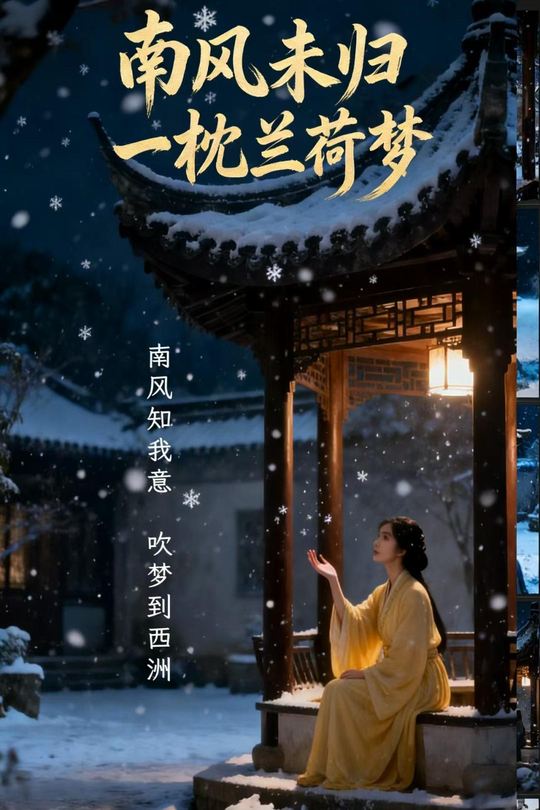 南风未归,一枕兰荷梦封面