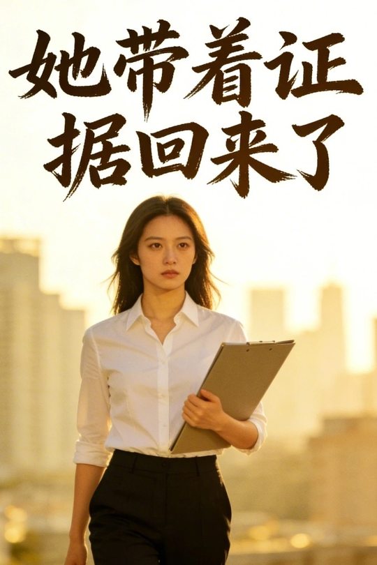她带着证据回来了封面