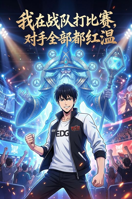 我在战队打比赛，对手全部都红温封面