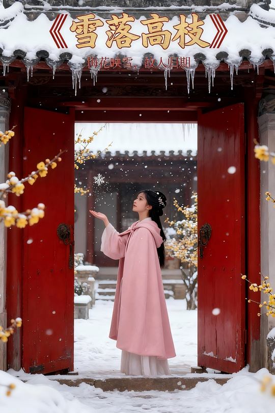雪落高枝封面
