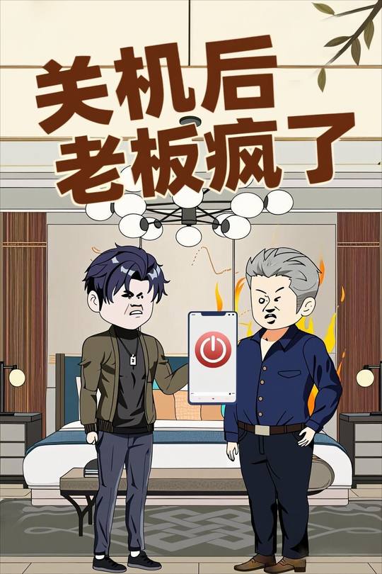 关机后老板疯了封面