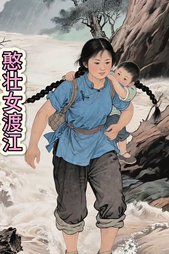 憨壮女渡江封面