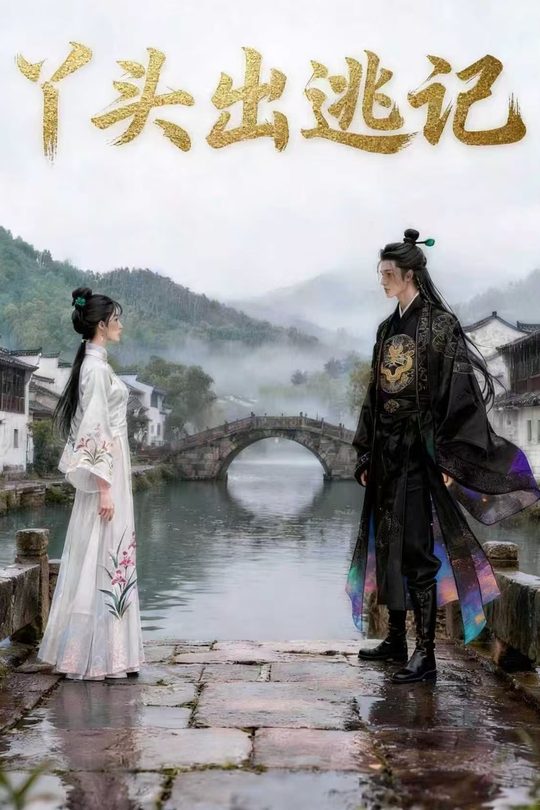丫头出逃记封面