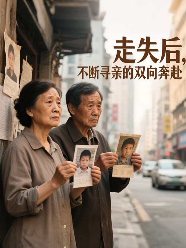 走失后,不断寻亲的双向奔赴封面