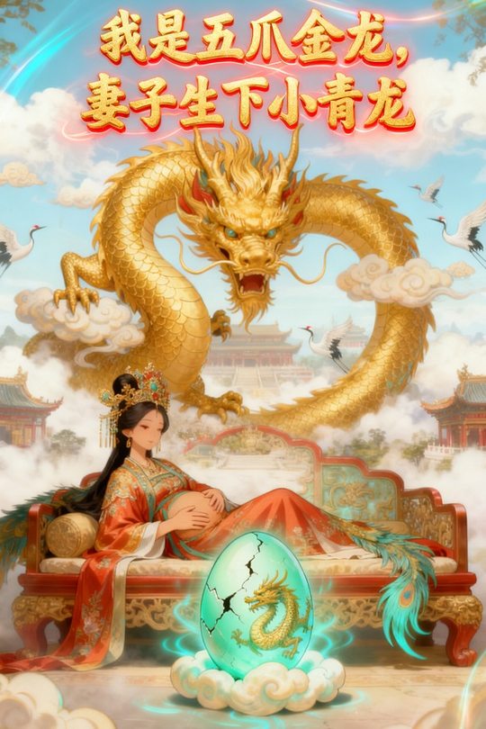 我是五爪金龙,妻子生下小青龙封面