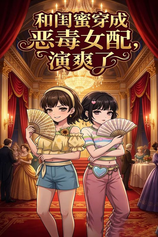 和闺蜜穿成恶毒女配,演爽了封面