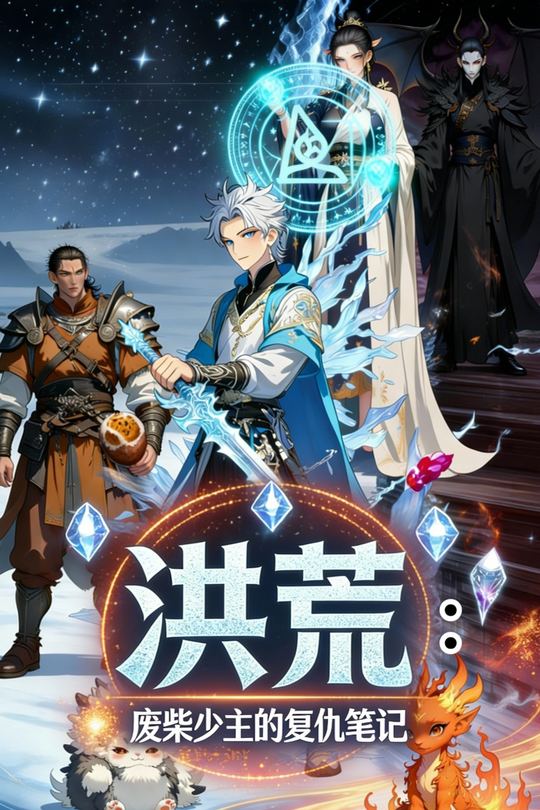 洪荒:废柴少主的复仇笔记封面